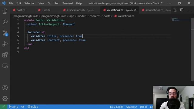 How to create a blog in Ruby on Rails API part 1 смотреть онлайн