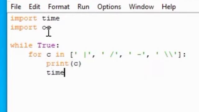 Circular loading Python Code смотреть онлайн