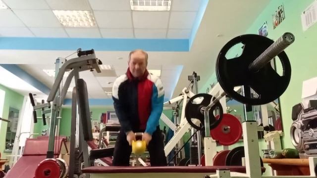 Вспомогательные упражнения для рывка гири в домашних условиях! смотреть онлайн