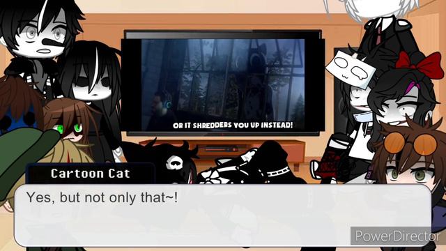 Creepypastas reacts to Cartoon Cat || Part 2 || 300 Subs special || смотреть онлайн