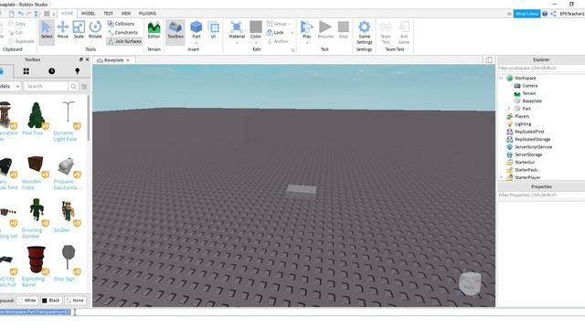 Roblox Studio Tutorial: Intro to Scripting смотреть онлайн