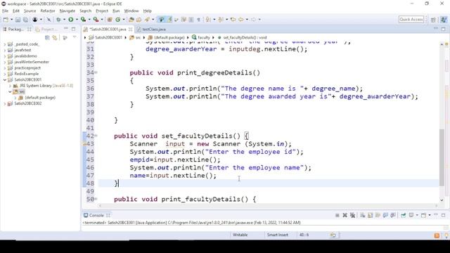 Java Programming - Nested Class - Exercise смотреть онлайн