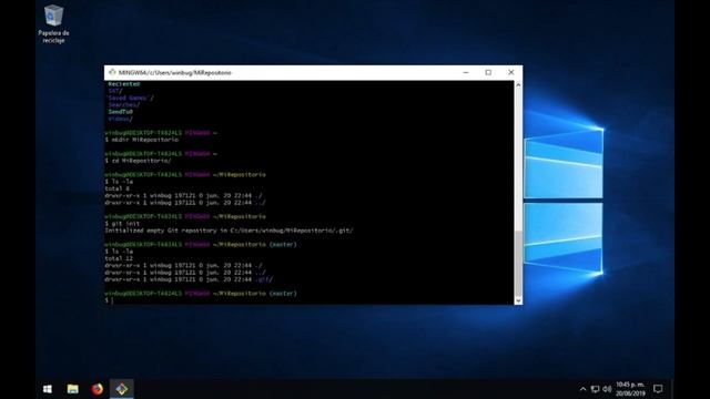 Introducción Git 01, creando repositorio local смотреть онлайн