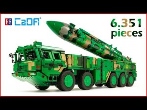 CaDA Dongfeng 21D _ C56031W Speed Build _ 6351 деталей - LEGO СБОРЩИК.mp4