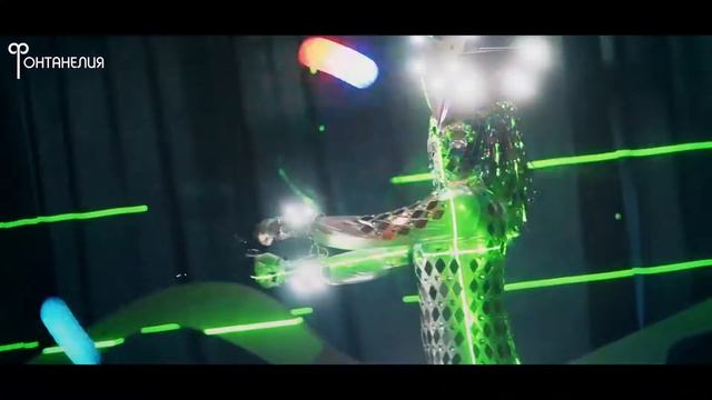 Зеркально-световое шоу «Gold Cristal», Семейный центр "Фонтанелия" смотреть онлайн