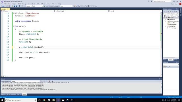 Eigen Library Installation And Crash Course C++