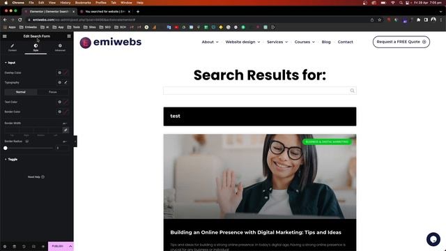 How to Create a Custom Search Results Page with Elementor Pro ? смотреть онлайн