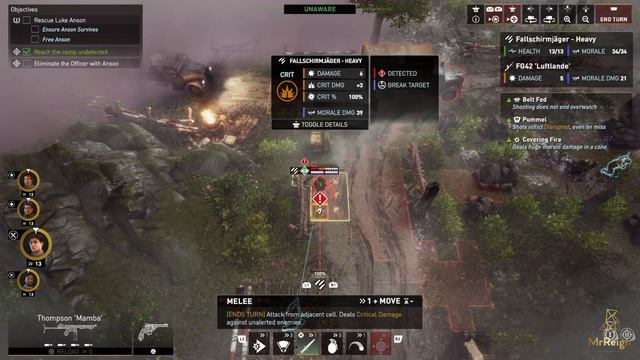 CLASSIFIED FRANCE '44 - Full Elite Playthrough Tutorial - War Hero Part #8 Breakout 5 Stars смотреть онлайн