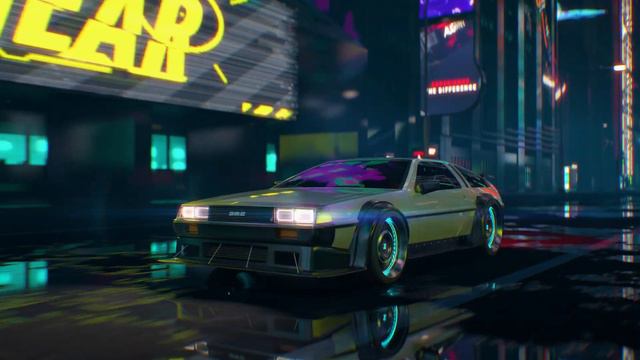 CYBERPUNK delorean by visualdon 4K | WALLPAPER ENGINE смотреть онлайн
