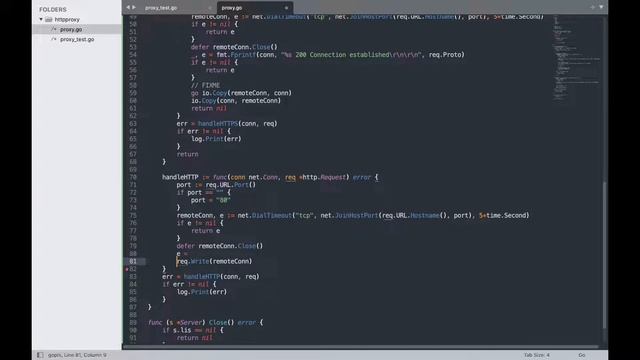 How to write an http proxy in Go смотреть онлайн