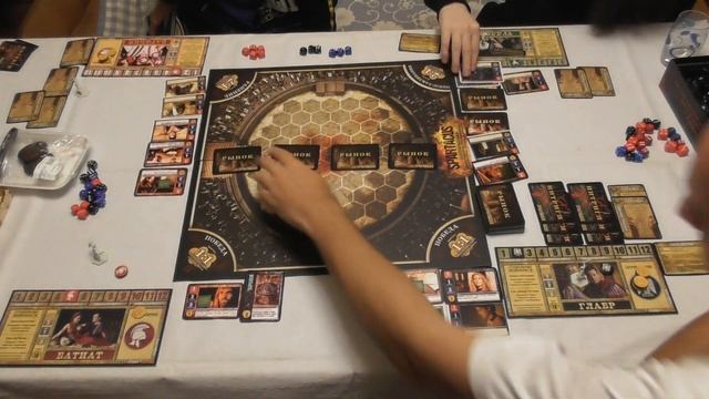 Спартак. Настольная игра. (8) Вчетвером. Let's play. смотреть онлайн