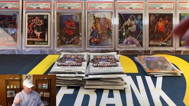 Topps Chrome F1 Lite! CRAZY LOADED BOX! смотреть онлайн