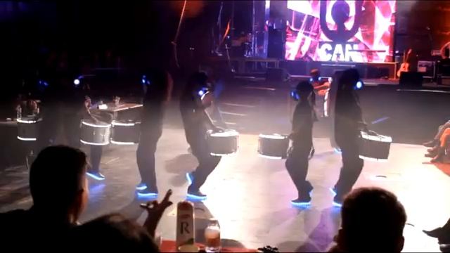 Барабанное шоу mDrums в клубе Великано, г.Хабаровск смотреть онлайн