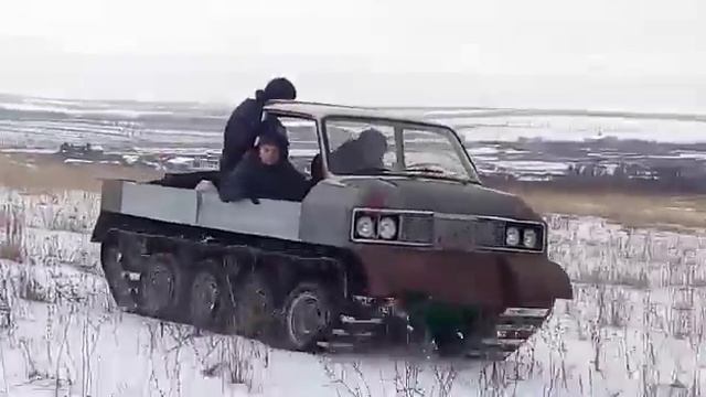 Самодельный вездеход. смотреть онлайн
