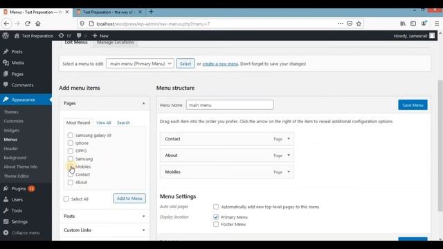 #10 how to create menu drop down menu in wordpress urdu hindi || wordpress complete course 2020 смотреть онлайн