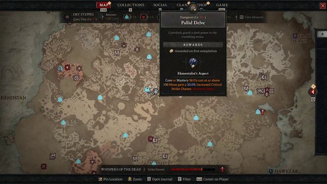 Elementalist's Aspect Diablo 4 Location смотреть онлайн