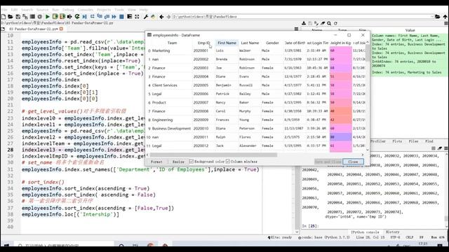 多重索引——Python程序设计系列 83 Pandas DataFrame 22 смотреть онлайн
