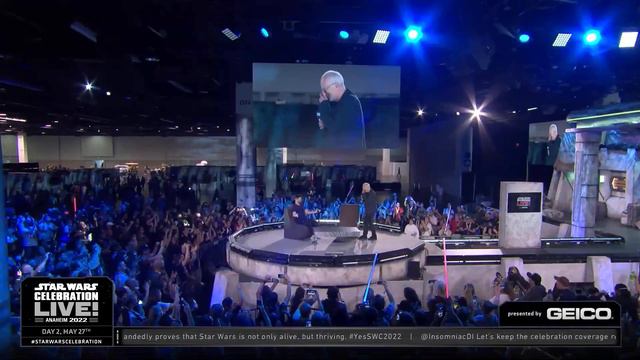 Ian McDiarmid says “Gooood” and “RISE” at Star Wars Celebration Day 2 смотреть онлайн