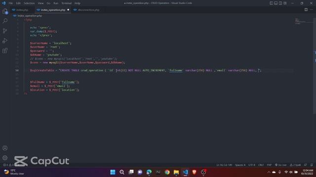 PHP CRUD Operation in Nepali || CREATE READ UPDATE DELETE смотреть онлайн