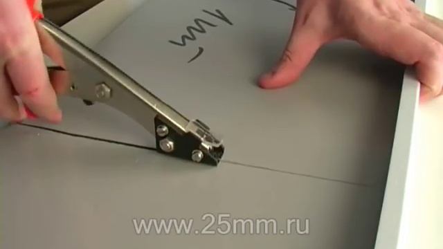 Ручные ножницы для резки профилированного металла смотреть онлайн