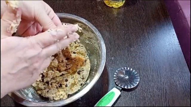 Печенье с шоколадом и арахисом! | Рецепт в описании ♡ смотреть онлайн