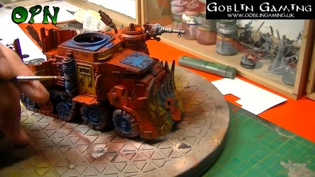 How to paint a Ork Battlewagon смотреть онлайн