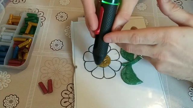 Цветок из термоклея. смотреть онлайн