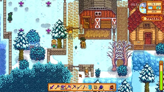 Зимняя свиномания ☀ Stardew Valley Прохождение #89 смотреть онлайн