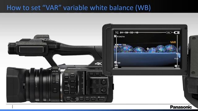 Panasonic - Camcorders - HC-X1000 - How to set the manual [WB] white balance. смотреть онлайн