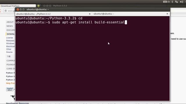 How to Install Python 3.3 on Ubuntu Linux смотреть онлайн