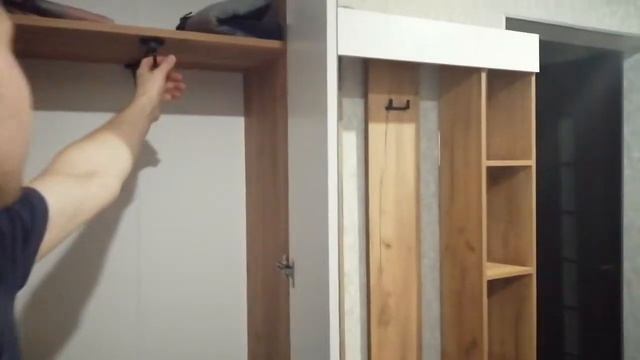 Распаковка — Секция в прихожую Горизонт Мебель Домино смотреть онлайн