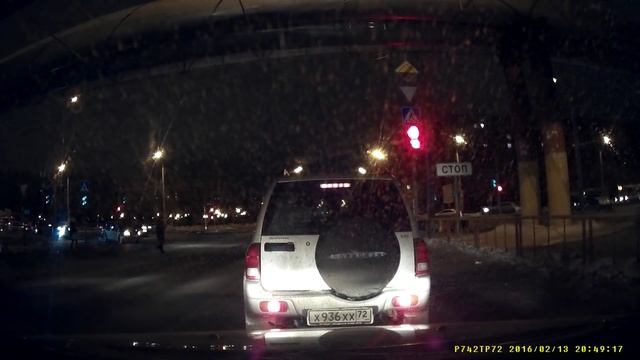 13.02.2016 ул. Широтная-Олимпийская г. Тюмень смотреть онлайн