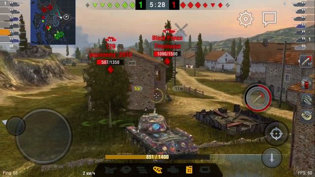 ￼Решил сыграть на Ис -1#world of tanks blitz # игра Крутая всем советую смотреть онлайн
