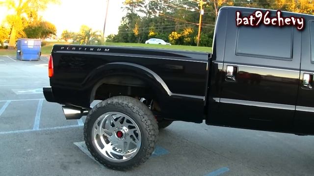 ULTIMATE AUDIO: 2014 Ford F-250 Super Duty Platinum Truck on 24x14" Forgiatos; 8" Painted Lift - HD смотреть онлайн