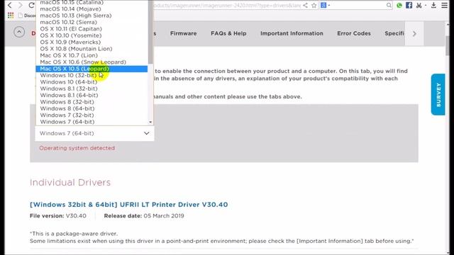 Canon Imagerunner 2420  | Driver