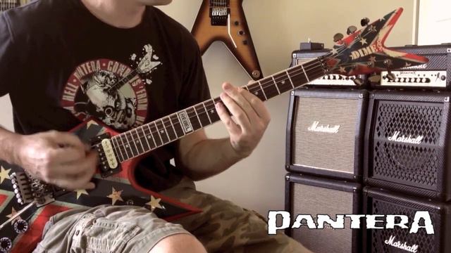 Pantera - 13 Steps To Nowhere Guitar Cover смотреть онлайн