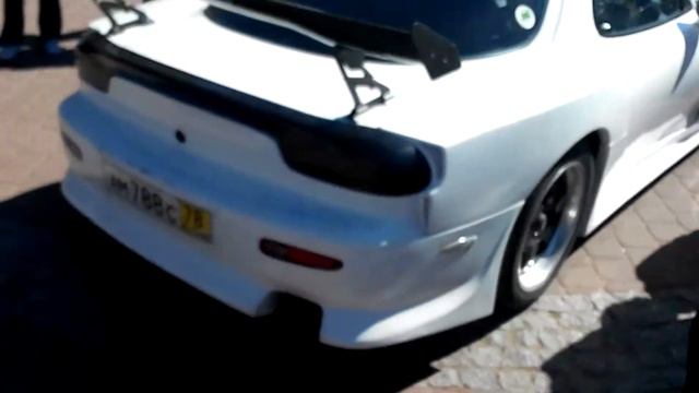 Мазда RX7 выхлоп