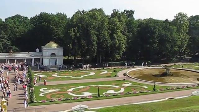ПЕТЕРГОФ Открытие фонтанов 8 июля 2011 смотреть онлайн