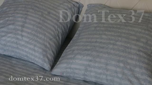 Постельное белье из перкали "ДАФНА"/ видеообзор DomTex37 смотреть онлайн