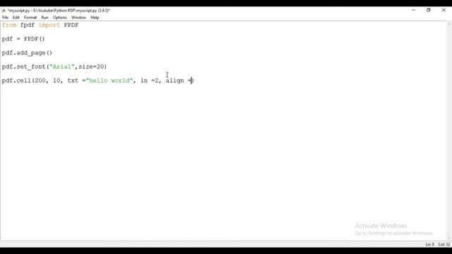How To Create PDF Using Python | FPDF Python Library смотреть онлайн