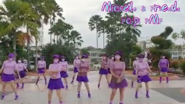 45 Degrees Line Dance Demo by Michelle & Friends Porpi PMF смотреть онлайн