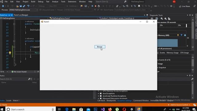 OpenFileDialog in c# | C# OpenFileDialog | How to use Open File Dialog in c# смотреть онлайн