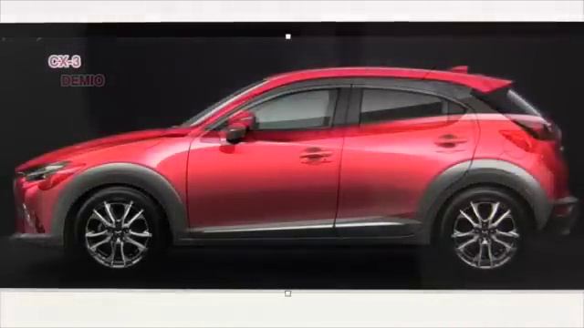 MAZDA CX-3&DEMIO外観比較