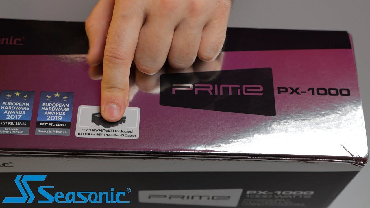 Блок питания Seasonic PRIME PX-1000 1000W Сертификат 80 PLUS Platinum. Мощь и тишина! смотреть онлайн