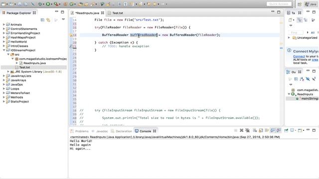 042 Java Buffer Reader смотреть онлайн