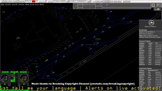 Palma de Mallorca rodadura| ATC procedures | IVAO #1 смотреть онлайн