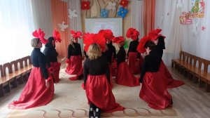 танец "Красные маки", МБДОУ "Детский сад № 1"