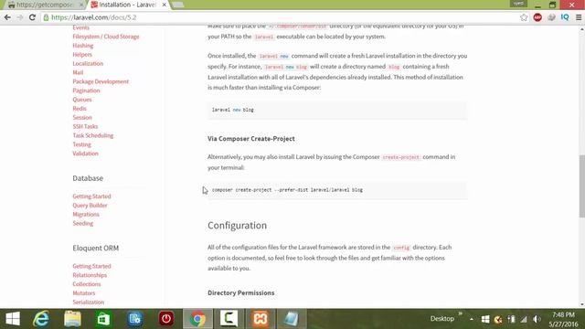 01 Laravel 5.2 Bangla Tutorial - Laravel 5.2 Installation - How to install laravel with Composer смотреть онлайн