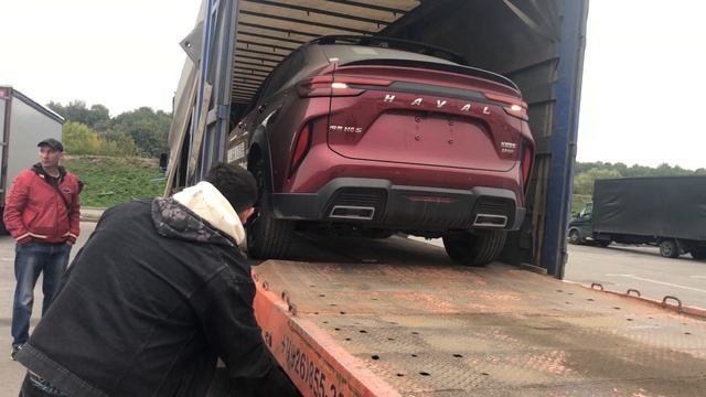 ТК Тайгер Транзин доставил автомобиль в Москву смотреть онлайн