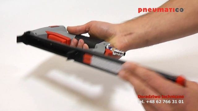 Zszywacz pneumatyczny tapicerski PNEUMATICO P8016 смотреть онлайн